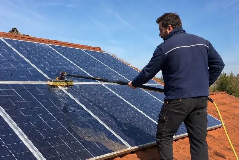 Nettoyage et entretien de panneaux solaires à Réole